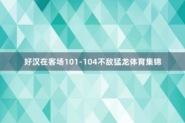 好汉在客场101-104不敌猛龙体育集锦